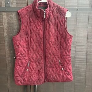 Weatherproof Maroon Quilted Vest